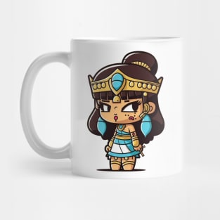 Cute kawaii queen with big eyes Mug